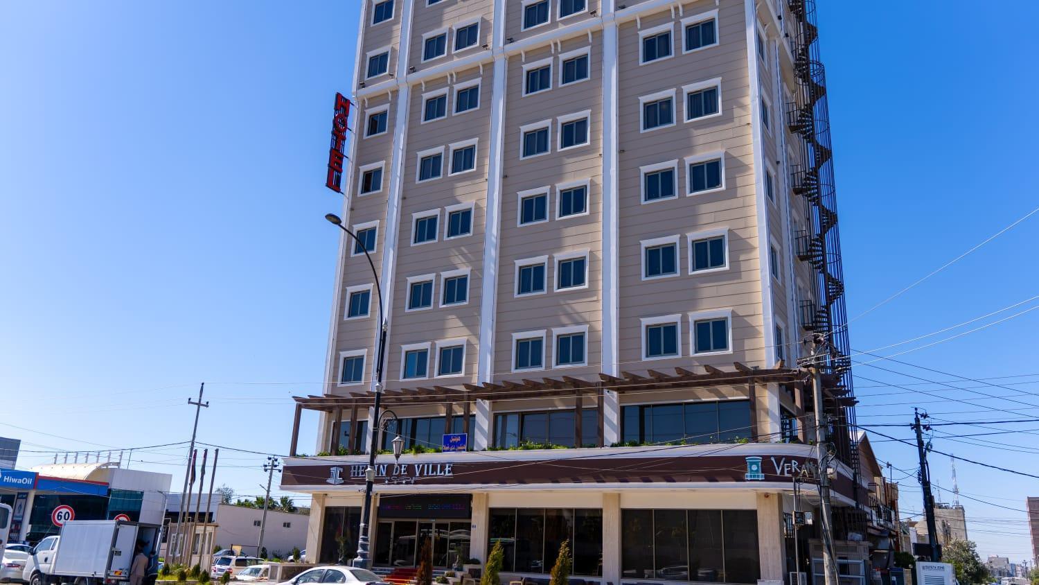 Hotel Hilen De Ville Erbil Dış mekan fotoğraf